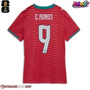 Portugalsko Goncalo Ramos #9 Domácí Dres pro Dámy MS 2026 Krátkým Rukávem