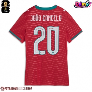 Portugalsko Joao Cancelo #20 Domácí Dres pro Dámy MS 2026 Krátkým Rukávem