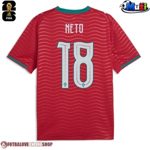Portugalsko Pedro Neto #18 Domácí Dres MS 2026 Krátkým Rukávem
