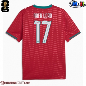 Portugalsko Rafael Leao #17 Domácí Dres MS 2026 Krátkým Rukávem