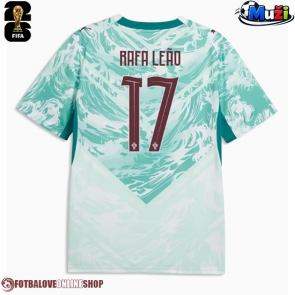 Portugalsko Rafael Leao #17 Venkovní Dres MS 2026 Krátkým Rukávem
