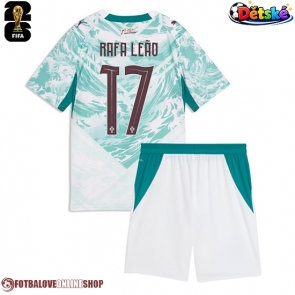 Portugalsko Rafael Leao #17 Venkovní dres komplet pro Děti MS 2026 Krátkým Rukávem (+ Krátké kalhoty)
