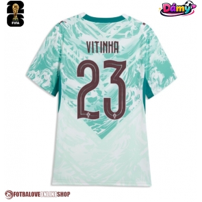 Portugalsko Vitinha #23 Venkovní Dres pro Dámy MS 2026 Krátkým Rukávem