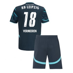 RB Leipzig Arthur Vermeeren #18 Alternativní dres komplet pro Děti 2024-25 Krátkým Rukávem (+ Krátké kalhoty)