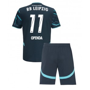 RB Leipzig Lois Openda #11 Alternativní dres komplet pro Děti 2024-25 Krátkým Rukávem (+ Krátké kalhoty)