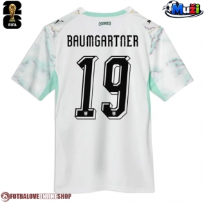 Rakousko Christoph Baumgartner #19 Venkovní Dres MS 2026 Krátkým Rukávem