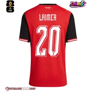 Rakousko Konrad Laimer #20 Domácí Dres pro Dámy MS 2026 Krátkým Rukávem