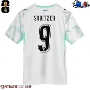 Rakousko Marcel Sabitzer #9 Venkovní Dres MS 2026 Krátkým Rukávem