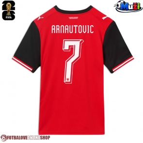 Rakousko Marko Arnautovic #7 Domácí Dres MS 2026 Krátkým Rukávem