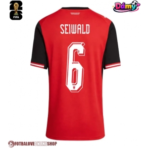 Rakousko Nicolas Seiwald #6 Domácí Dres pro Dámy MS 2026 Krátkým Rukávem