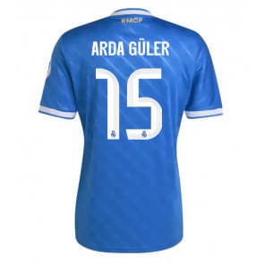 Real Madrid Arda Guler #15 Alternativní Dres 2025-26 Krátkým Rukávem