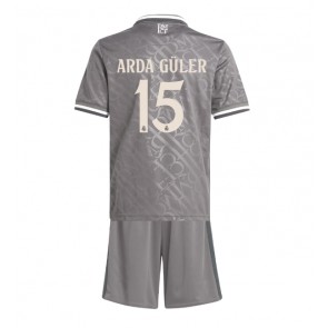 Real Madrid Arda Guler #15 Alternativní dres komplet pro Děti 2024-25 Krátkým Rukávem (+ Krátké kalhoty)