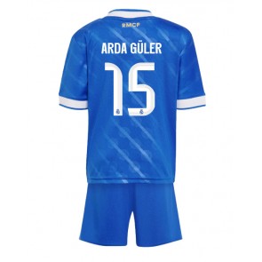 Real Madrid Arda Guler #15 Alternativní dres komplet pro Děti 2025-26 Krátkým Rukávem (+ Krátké kalhoty)