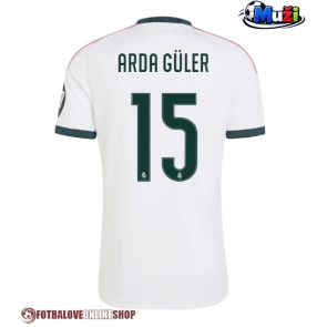 Real Madrid Arda Guler #15 Domácí Dres 2026-27 Krátkým Rukávem