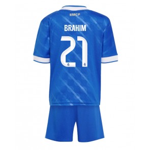 Real Madrid Brahim Diaz #21 Alternativní dres komplet pro Děti 2025-26 Krátkým Rukávem (+ Krátké kalhoty)