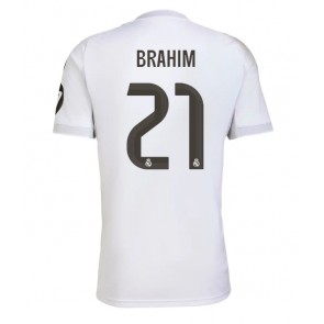 Real Madrid Brahim Diaz #21 Domácí Dres 2025-26 Krátkým Rukávem Real Madrid Brahim Diaz #21 Domácí Dres 2025-26 Krátkým Rukávem
