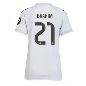 Real Madrid Brahim Diaz #21 Domácí Dres pro Dámy 2025-26 Krátkým Rukávem