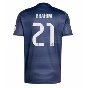 Real Madrid Brahim Diaz #21 Venkovní Dres 2025-26 Krátkým Rukávem