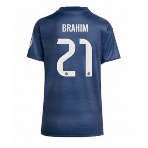 Real Madrid Brahim Diaz #21 Venkovní Dres pro Dámy 2025-26 Krátkým Rukávem Real Madrid Brahim Diaz #21 Venkovní Dres pro Dámy 2025-26 Krátkým Rukávem