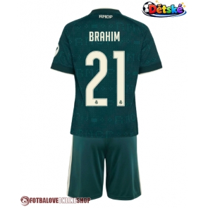 Real Madrid Brahim Diaz #21 Venkovní dres komplet pro Děti 2026-27 Krátkým Rukávem (+ Krátké kalhoty)