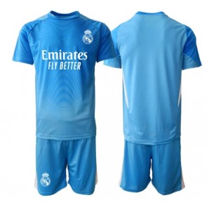 Real Madrid Brankář Domácí dres komplet pro Děti 2025-26 Krátkým Rukávem (+ Krátké kalhoty)