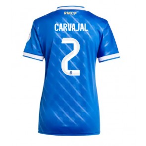 Real Madrid Daniel Carvajal #2 Alternativní Dres pro Dámy 2025-26 Krátkým Rukávem Real Madrid Daniel Carvajal #2 Alternativní Dres pro Dámy 2025-26 Krátkým Rukávem