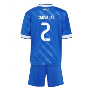 Real Madrid Daniel Carvajal #2 Alternativní dres komplet pro Děti 2025-26 Krátkým Rukávem (+ Krátké kalhoty)