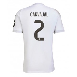 Real Madrid Daniel Carvajal #2 Domácí Dres 2025-26 Krátkým Rukávem