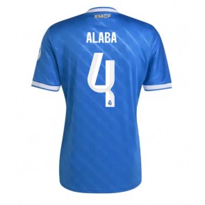 Real Madrid David Alaba #4 Alternativní Dres 2025-26 Krátkým Rukávem