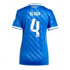 Real Madrid David Alaba #4 Alternativní Dres pro Dámy 2025-26 Krátkým Rukávem Real Madrid David Alaba #4 Alternativní Dres pro Dámy 2025-26 Krátkým Rukávem