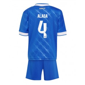 Real Madrid David Alaba #4 Alternativní dres komplet pro Děti 2025-26 Krátkým Rukávem (+ Krátké kalhoty)