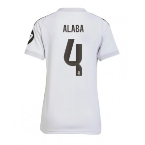 Real Madrid David Alaba #4 Domácí Dres pro Dámy 2025-26 Krátkým Rukávem