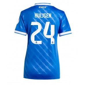 Real Madrid Dean Huijsen #24 Alternativní Dres pro Dámy 2025-26 Krátkým Rukávem Real Madrid Dean Huijsen #24 Alternativní Dres pro Dámy 2025-26 Krátkým Rukávem