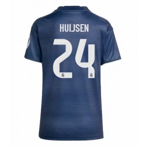 Real Madrid Dean Huijsen #24 Venkovní Dres pro Dámy 2025-26 Krátkým Rukávem Real Madrid Dean Huijsen #24 Venkovní Dres pro Dámy 2025-26 Krátkým Rukávem