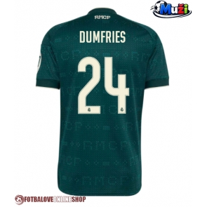 Real Madrid Denzel Dumfries #24 Venkovní Dres 2026-27 Krátkým Rukávem