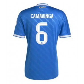 Real Madrid Eduardo Camavinga #6 Alternativní Dres 2025-26 Krátkým Rukávem