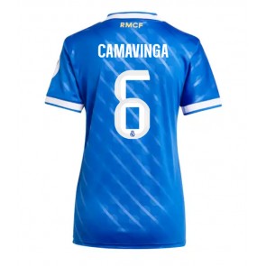 Real Madrid Eduardo Camavinga #6 Alternativní Dres pro Dámy 2025-26 Krátkým Rukávem