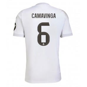 Real Madrid Eduardo Camavinga #6 Domácí Dres 2025-26 Krátkým Rukávem