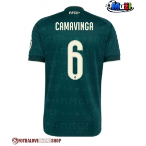 Real Madrid Eduardo Camavinga #6 Venkovní Dres 2026-27 Krátkým Rukávem