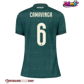 Real Madrid Eduardo Camavinga #6 Venkovní Dres pro Dámy 2026-27 Krátkým Rukávem