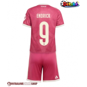 Real Madrid Endrick #9 Alternativní dres komplet pro Děti 2026-27 Krátkým Rukávem (+ Krátké kalhoty)