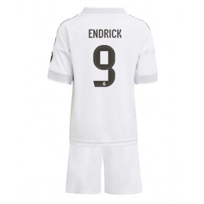 Real Madrid Endrick #9 Domácí dres komplet pro Děti 2025-26 Krátkým Rukávem (+ Krátké kalhoty) Real Madrid Endrick #9 Domácí dres komplet pro Děti 2025-26 Krátkým Rukávem (+ Krátké kalhoty)