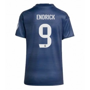 Real Madrid Endrick #9 Venkovní Dres pro Dámy 2025-26 Krátkým Rukávem