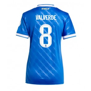 Real Madrid Federico Valverde #8 Alternativní Dres pro Dámy 2025-26 Krátkým Rukávem