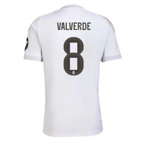 Real Madrid Federico Valverde #8 Domácí Dres 2025-26 Krátkým Rukávem