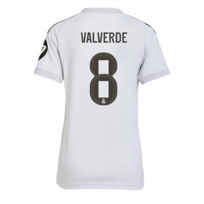 Real Madrid Federico Valverde #8 Domácí Dres pro Dámy 2025-26 Krátkým Rukávem