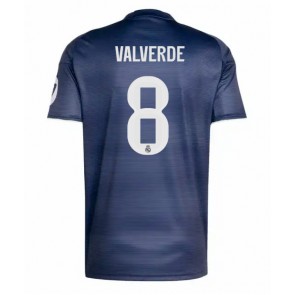 Real Madrid Federico Valverde #8 Venkovní Dres 2025-26 Krátkým Rukávem