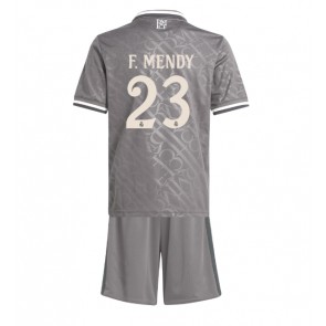 Real Madrid Ferland Mendy #23 Alternativní dres komplet pro Děti 2024-25 Krátkým Rukávem (+ Krátké kalhoty)