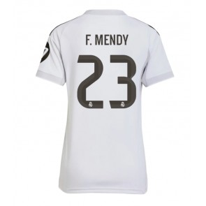 Real Madrid Ferland Mendy #23 Domácí Dres pro Dámy 2025-26 Krátkým Rukávem Real Madrid Ferland Mendy #23 Domácí Dres pro Dámy 2025-26 Krátkým Rukávem