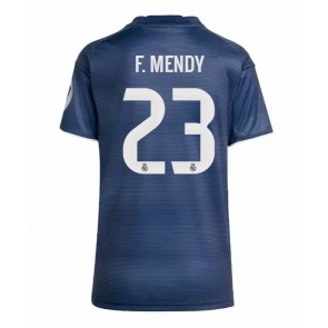 Real Madrid Ferland Mendy #23 Venkovní Dres pro Dámy 2025-26 Krátkým Rukávem Real Madrid Ferland Mendy #23 Venkovní Dres pro Dámy 2025-26 Krátkým Rukávem